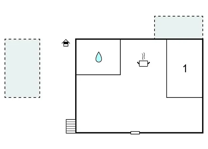 Apartman 1 Bedroom Lovely In
